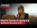 Begoña Gómez se opone la apertura de juicio y pide su absolución en la audiencia preliminar