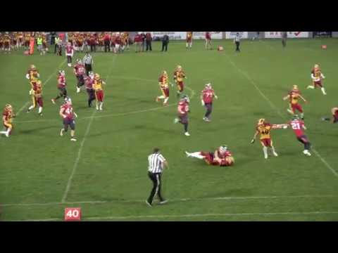 Calanda Broncos - Winterthur Warriors 36:14 (Game Highlights)