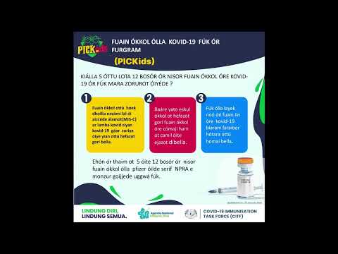 How to Register Your Child for COVID-19 Vaccination (Rohingya)