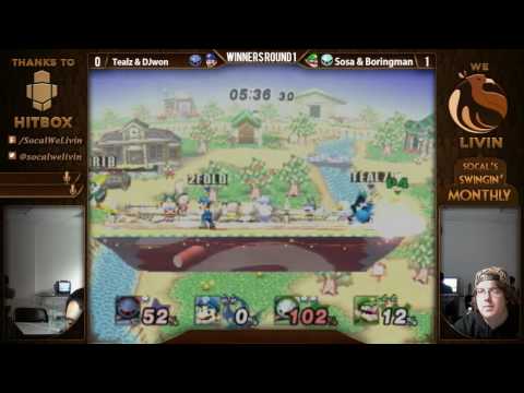 We Livin' IV - Doubles// Winners R1 ft. Tealz & DJWon VS Sosa & Boringman