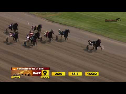 Hambletonian Elim 2 - August 6, 2016 Race 09