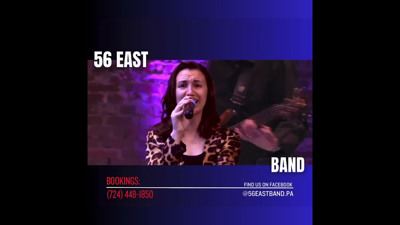 Promotional video thumbnail 1 for 56 East Band (60s-70s-80s dance music)