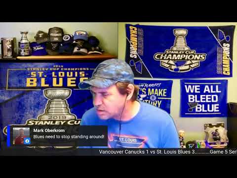 BlueNote Fan Report #canucks vs #stlBlues Game 5 pregame and commentary