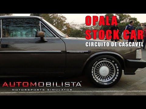 AUTOMOBILISTA - Pisando fundo no circuito de Cascavel de Opala Stock Car | PILOTANDO