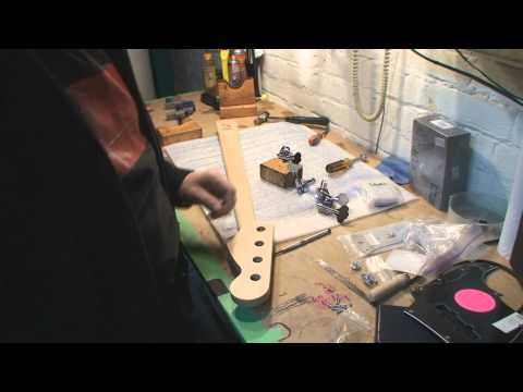 Warmoth Fender Jazz Bass Assembly Part 1