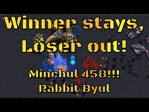 RJB TV#402 -  Winner stays, loser out! - Minchul, 458!!!, Rabbit and Byul!