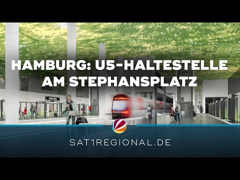 Hamburg: U5 bekommt modernen Bahnhof am Stephansplatz