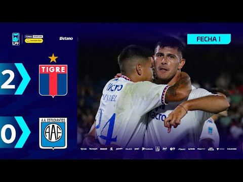TIGRE 2 - 0 ESTUDIANTES DE RÍO CUARTO | Resumen del partido | #TorneoMercadoLibre 2026 🏆
