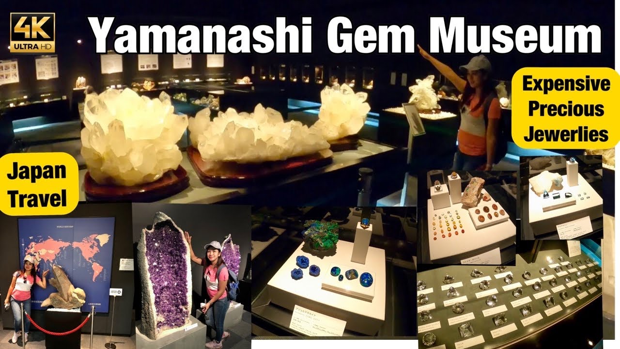 Embark on a virtual journey through the Yamanashi Gem Museum.