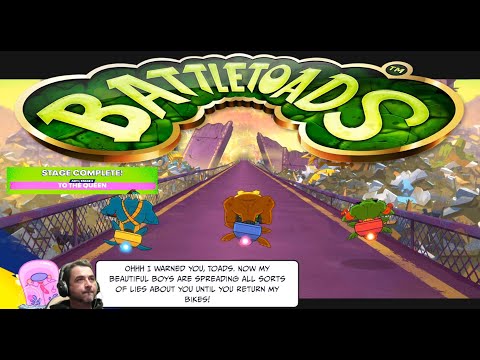 BATTLETOADS! (How To Complete Hoverbike Level) Act 1 Stage 3