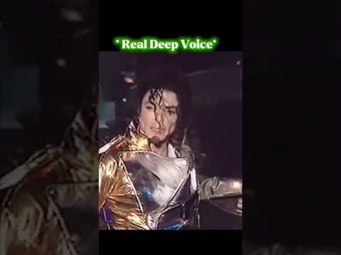 Michael Jackson's Real Voice Caught On Camera 😱🎤