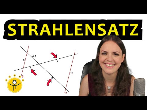 STRAHLENSATZ über Kreuz – Strahlensätze x-Figur