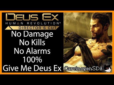 [No Commentary] Deus Ex: Human Revolution Director's Cut (PC) - No Damage, No Kills, No Alarms 100%