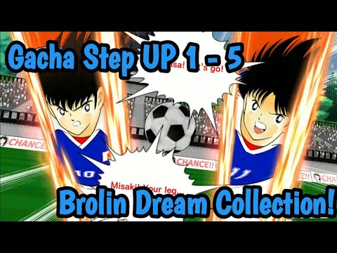 MINI DREAMCOLLECTION BROLIN "Absolute Defence Focus" GACHA STEP UP 1 - 5! CAPTAIN TSUBASA DREAM TEAM