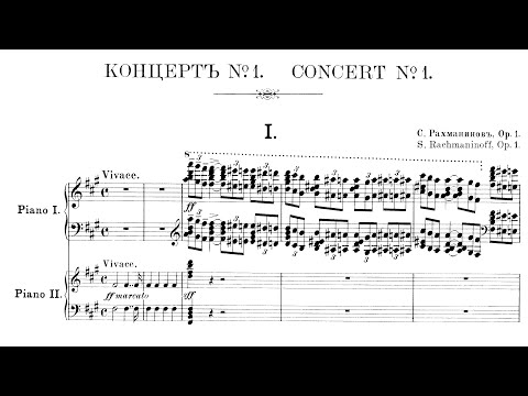 S. Rachmaninoff - Piano Concerto No. 1 in F-sharp minor, Op. 1 (K. Zimerman, 1997)
