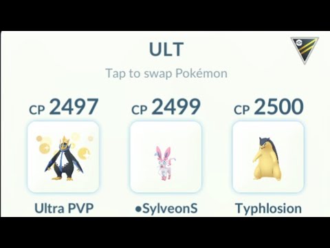 Empoleon's Hydro Cannon🌊 | Sylveon Draining Kiss 💋 | Typlosion 🔥 | Go Battle League #pokemon #video