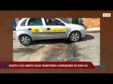 Esgoto a céu aberto causa transtornos a moradores da Vila São José 08 07 2021