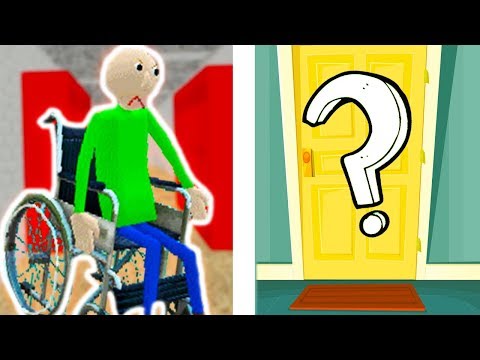 Baldi's In A Wheelchair - Secret Room! - Baldi's In A Wheelchair [Baldi's Basics Mod - Baldi Mod]