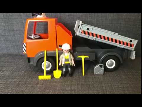 Unboxing Playmobil 6861 City Action Builder's Truck Construction Truck with Tilting Trey