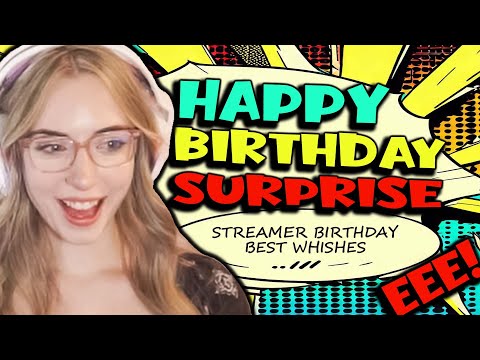 Fellow Streamers Surprises Raylene on her Birthday!