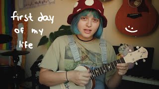 first day of my life - bright eyes | ukulele cover