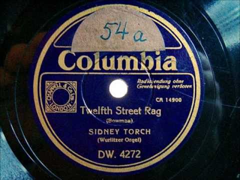 Sidney Torch an der Wurlitzer Orgel - Twelfth Street Rag - ca. 1937
