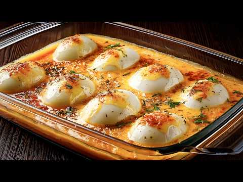 I have never eaten such delicious eggs!  A simple and delicious recipe for breakfast!