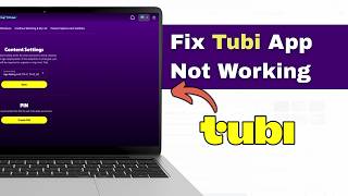 How to Fix Tubi App Not Working (2026) | Tubi TV Not Working, Loading or Crashing