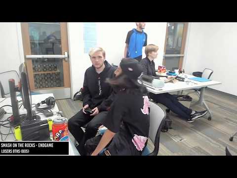 Smash on the Rocks: Endgame - Cream (Peach) Vs. AcaRa|Mellow (Mario, Pichu) - Winners Semifinals