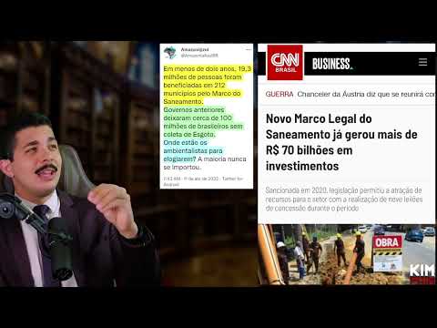 EP 901 GOLPE do PT  o Legislativo PARALELO + MARCO DO SANEAMENTO. corte do Kim Paim
