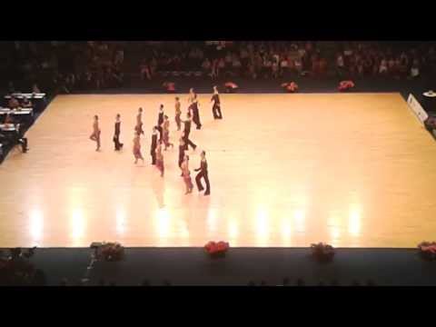 Latin American Dance Ensemble Championship 2013 Grun - Gold - Club Bremen eV.A- team Germany
