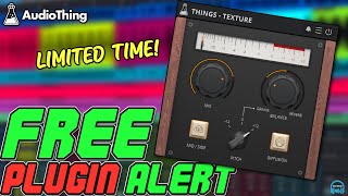 Video thumbnail for FREE PLUGIN ALERT - AudioThing THINGS - TEXTURE Granular Reverb by BenoniStudio
