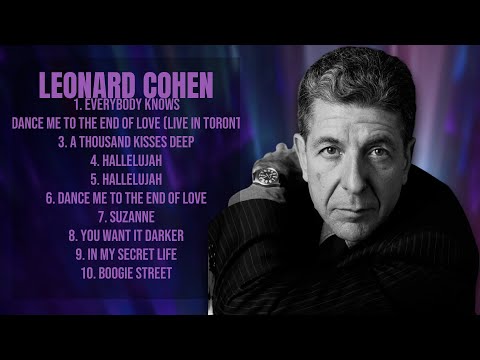 Leonard Cohen-Hits that set the bar in 2024-All-Time Favorite Mix-Correlated