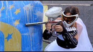 Paintball Wedding