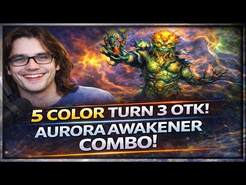 Turn 3 OTK?! 5C Aurora Awakener Combo (Lorwyn Eclipsed Early Access)