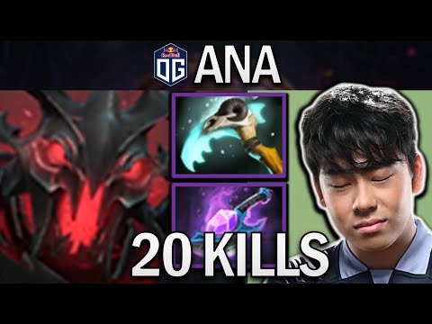 OG.ANA SMURF SHADOW FIEND WITH 20 KILLS & VYSE - DOTA 2 PRO GAMEPLAY