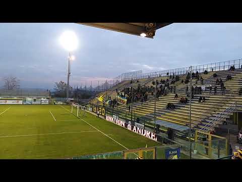 La curva duomo di Fermana contro Albinoleffe. Serie C Girone B 2018/19