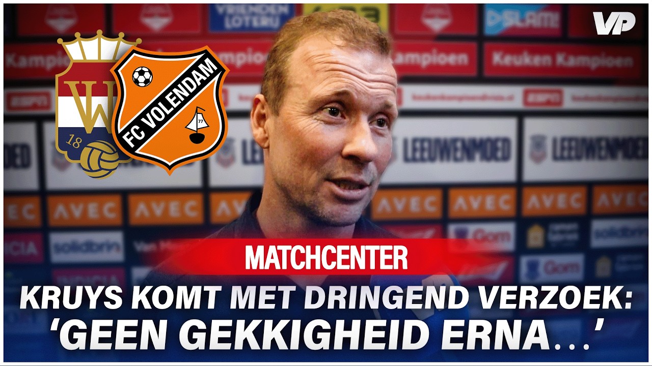 Positieve Kruys komt met dringend verzoek: 'Geen gekkigheid erna, alsjeblieft'