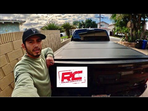 Learn From My Mistakes...Installing Rough Country Hard Tri-Fold Flip Up Bed Cover|2017 Toyota Tacoma