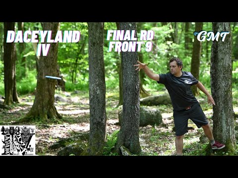Daceyland IV Disc Golf Tourney| RD2 F9| David Mahoney, Alex Vigeant, Nate Hartman, Shane Wyatt| GMT