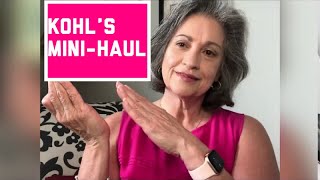 Kohl’s Mini Haul-Tips for Woman Aged 60 + Fashion over 60