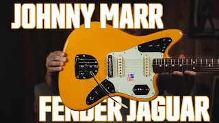Video thumbnail for Fender Limited Edition Johnny Marr Jaguar Electric Guitar Review | Your Offset Fever Dream by Tarpley Music
