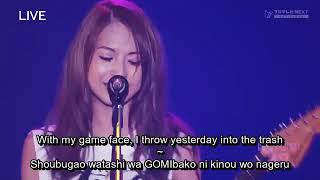SCANDAL - 24 Jikan Plus no Yoake Mae (LIVE - Romaji &amp; English Subtitles)