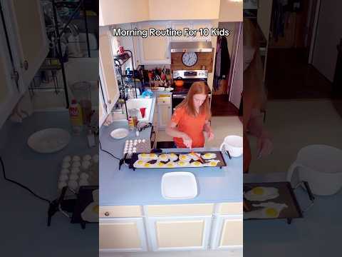 Morning Routine For 10 Kids