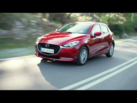 2020 Mazda 2 in Soul Red Crystal Driving Video