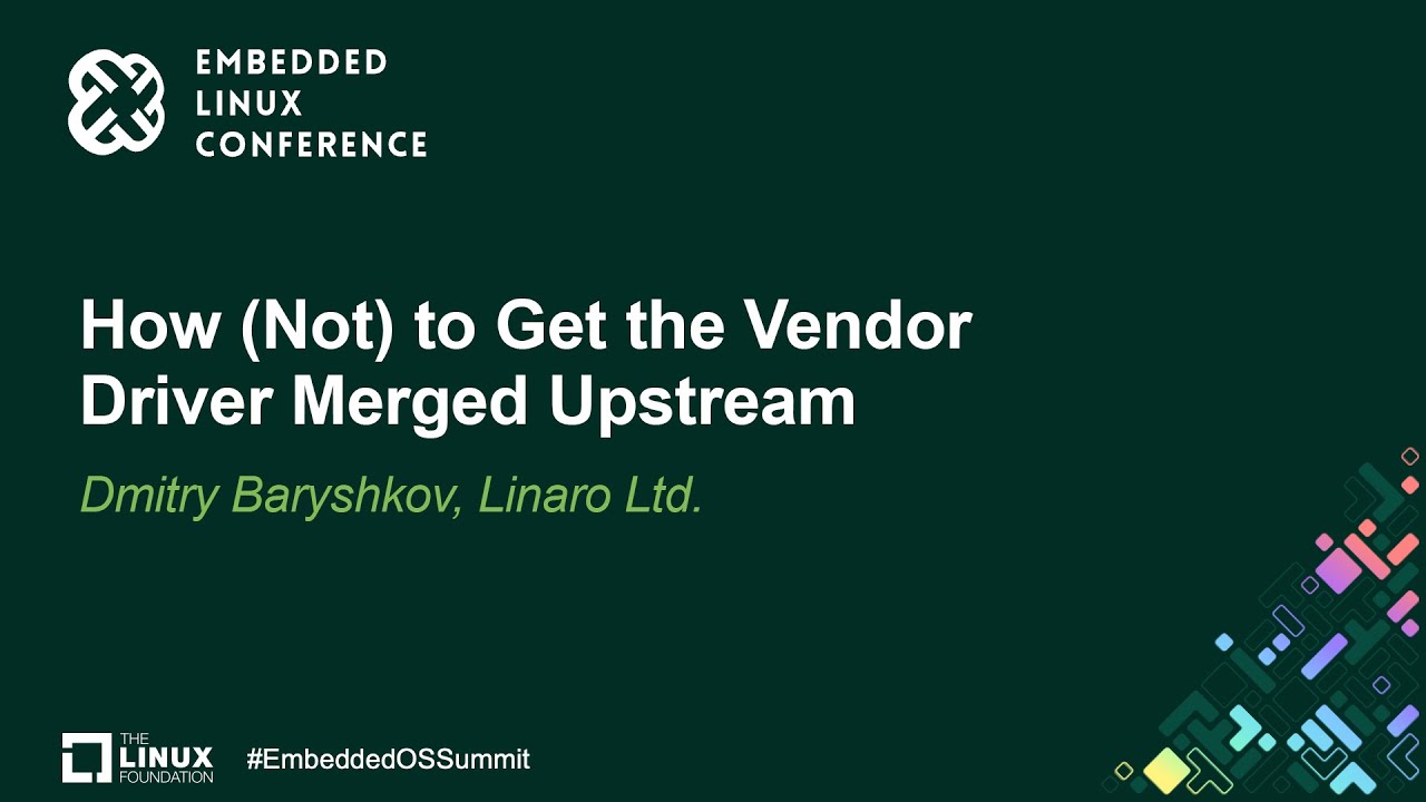 Dmitry Baryshkov, Linaro Ltd. - YouTube