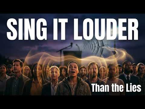 Sing It Louder Than The Lies | Uplifting Gospel Protest Song for Democracy & Truth