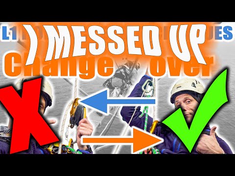 I MESSED UP!! The RIGHT way to do a CHANGEOVER - IRATA Level 1 Training Techniques