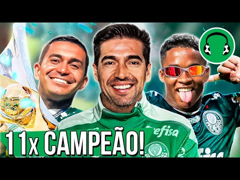 ♫ PALMEIRAS É 11x CAMPEÃO BRASILEIRO! 🏆 | Paródia Baile No Morro - MC Tairon e MC Vitin da Igrejinha