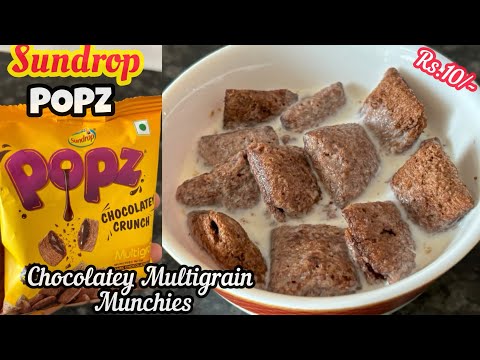 Sundrop Popz | Sundrop Popz Chocolatey Crunch | Sundrop Popz Multigrain Munchies Review
